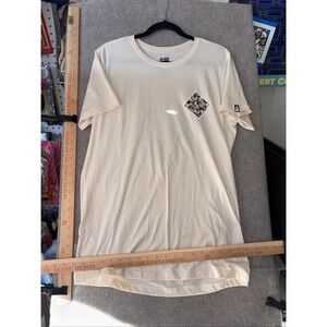 Salty Crew Sink Swim SS T-Shirt - Bone - Size Medium Double Sided